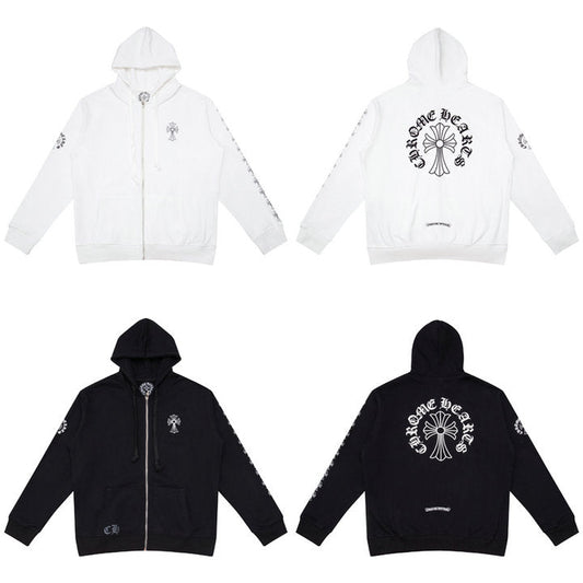 Chrome Hearts Zip Up Hoodie K5007